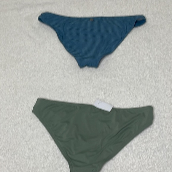 Ripcurl and Loft Women’s Bikini Bottoms Size Medium Blue/Green NWT 2pc Bundle - Picture 4 of 16